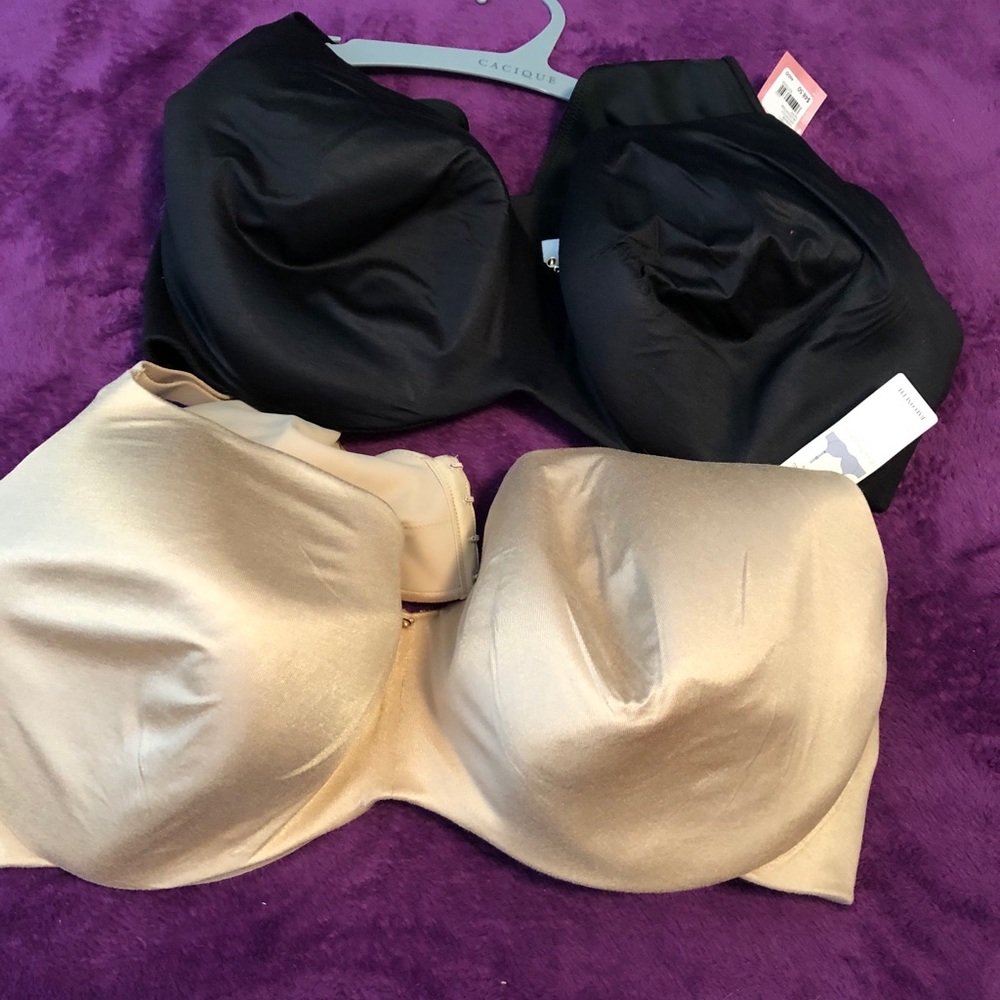 Two bras